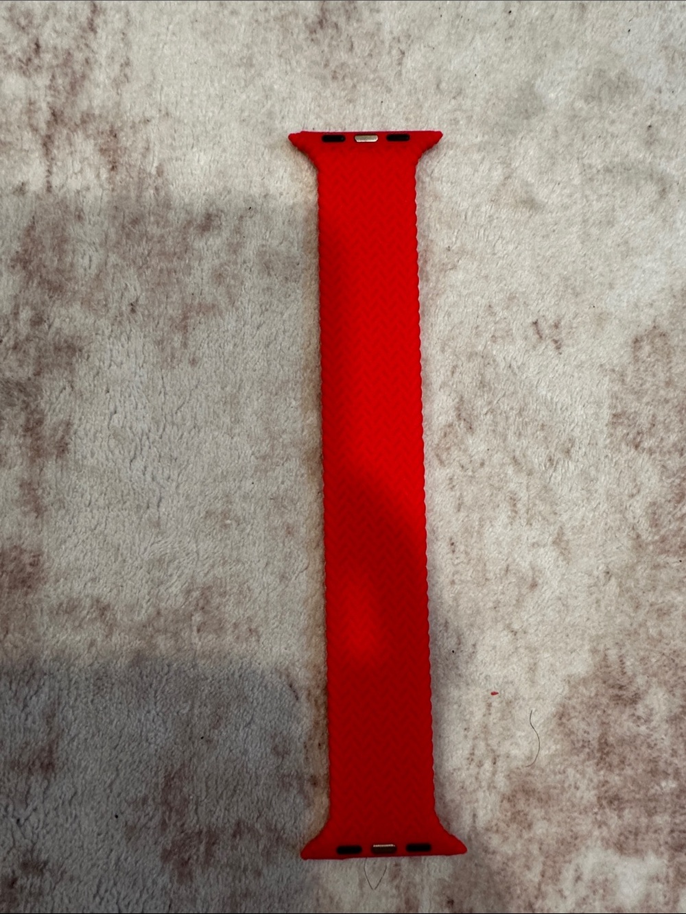 Red Silicone Watch Band for Women